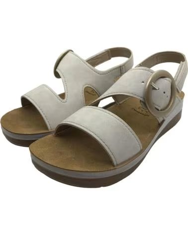 INBLU SANDÁLIA FEMININA INBLU CONFORTO FT000021 BEGE BEIGE