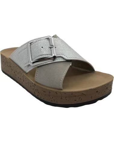 INBLU SANDÁLIAS INBLU FEMININAS CONFORTÁVEIS FIVELA AJUSTÁVEL BRANCO BLANCO