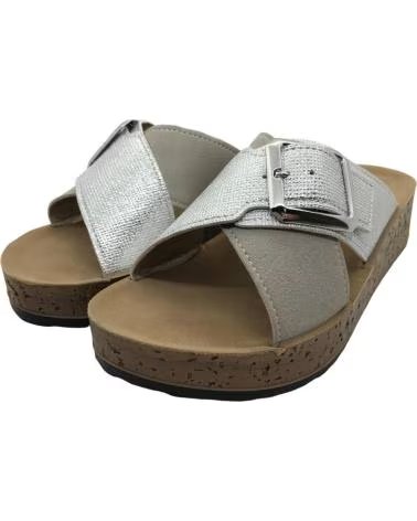 INBLU SANDÁLIAS INBLU FEMININAS CONFORTÁVEIS FIVELA AJUSTÁVEL BRANCO BLANCO
