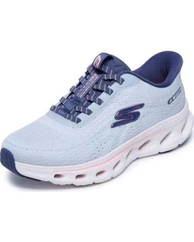 SKECHERS TÊNIS SKECHERS GO WALK GLIDE-STEP 20 FEMININO, AZUL AZUL