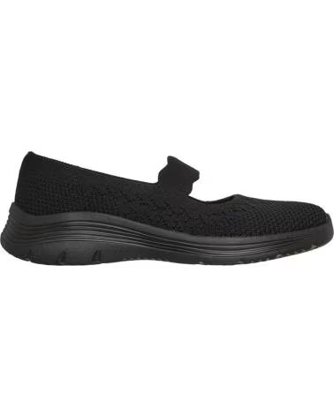 SKECHERS BEDFORD MARY JANE SHOES NEGRO