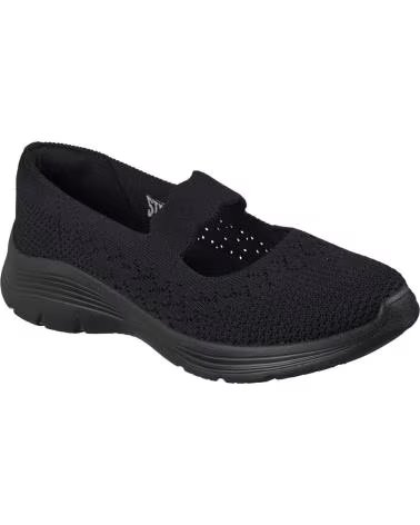 SKECHERS BEDFORD MARY JANE SHOES NEGRO