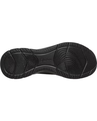 SKECHERS BEDFORD MARY JANE SHOES NEGRO