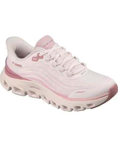 SKECHERS BASKETS SKECHERS ARCH FIT GLIDE WAVE SLIP-INS FEMME BEIG