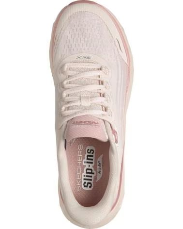 SKECHERS BASKETS SKECHERS ARCH FIT GLIDE WAVE SLIP-INS FEMME BEIG