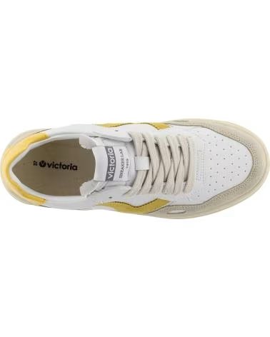 VICTORIA VICTORIA TÊNIS SEUL CAMURÇA AMARELO FEMININO/MASCULINO AMARILLO