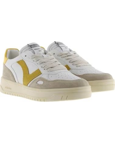 VICTORIA VICTORIA TÊNIS SEUL CAMURÇA AMARELO FEMININO/MASCULINO AMARILLO