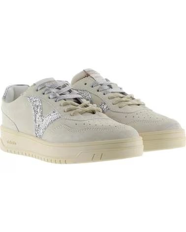 VICTORIA BASKETS VICTORIA FEMME SEUL SERRAJE NATUREL CRUDO