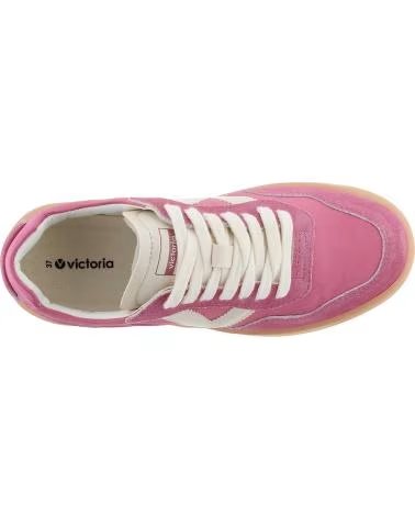 VICTORIA VICTORIA SEUL WILDLEDER-SNEAKER DAMEN ROSA ROSA