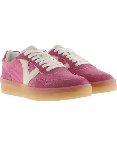 VICTORIA VICTORIA SEUL WILDLEDER-SNEAKER DAMEN ROSA ROSA