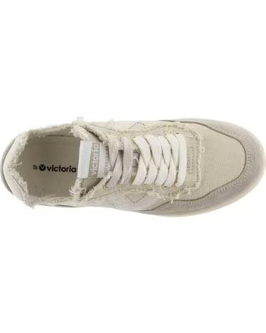 VICTORIA VICTORIA SEUL LEINWAND UNISEX SNEAKERS BEIGE BEIGE