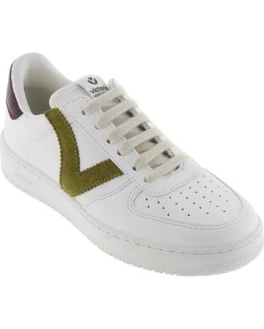 VICTORIA VICTORIA MADRID SCARPE SPORTIVE DONNA PELLE OLIVA OLIVA
