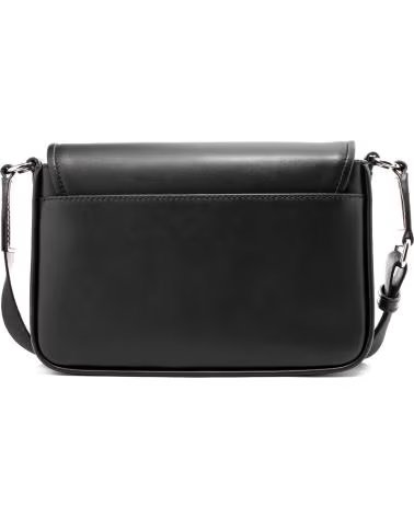 MICHAEL KORS BOLSA TIRACOLO JET SET CHARM BRADSHAW 35R5S2BM8L EM COURO PRETO NEGRO