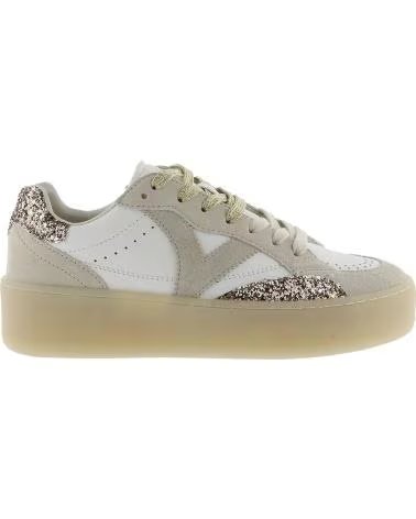 VICTORIA SCARPE DA GINNASTICA VICTORIA TURIN GLITTER DA DONNA PLATINO
