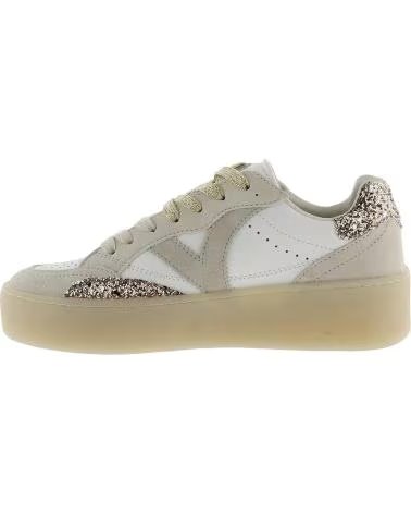 VICTORIA SCARPE DA GINNASTICA VICTORIA TURIN GLITTER DA DONNA PLATINO