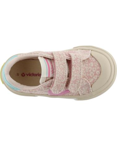 VICTORIA ZAPATILLAS VICTORIA DEPORTIVAS PARA NIÑA CON CIERRE DE VELCRO ROSA