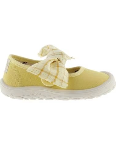 VICTORIA SANDALIAS NINA MODELO 1370130V COLOR  AMARILLO