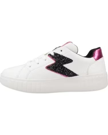 GEOX J MIKIROSHI GIRL SNEAKER WEISS FÜR MÄDCHEN C1Z8D