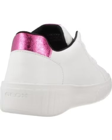 BASKETS GEOX J MIKIROSHI GIRL BLANCHES POUR FILLE C1Z8D