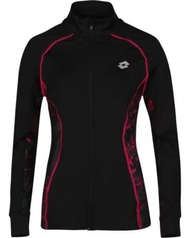 LOTTO SUDADERA M NEGRA ROSA RUN FIT