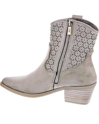 Stivali per Donna XTI STIVALI XTI DA DONNA IN CAMOSCIO TORTORA CON TACCO MARRN