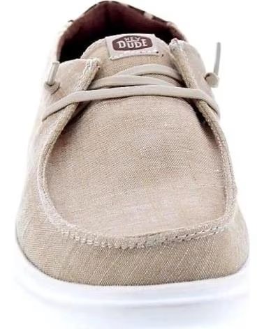 MOCASINES HEY DUDE WENDY RISE LONA ANIMAL PRINT TAN 681021