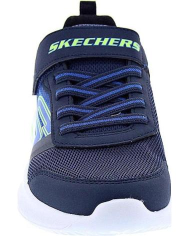 SKECHERS ZAPATILLAS DEPORTIVAS SKECHERS BOUNDER TECH PARA NIÑO AZUL