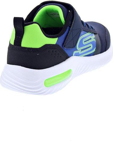 SKECHERS ZAPATILLAS DEPORTIVAS SKECHERS BOUNDER TECH PARA NIÑO AZUL