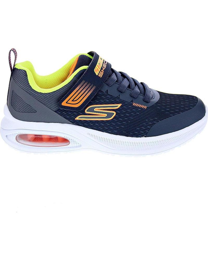 SKECHERS ZAPATILLAS DEPORTIVAS NINO 404105L NVCC AZUL