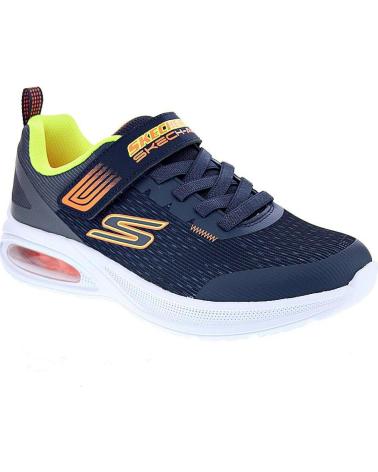 SKECHERS ZAPATILLAS DEPORTIVAS NINO 404105L NVCC AZUL