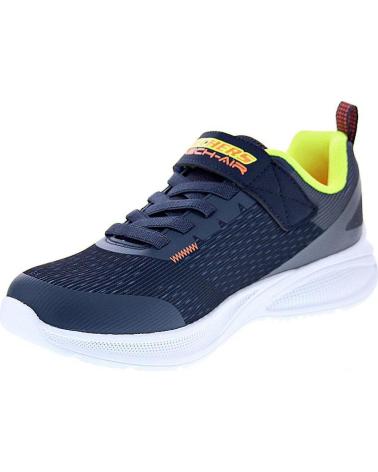 SKECHERS ZAPATILLAS DEPORTIVAS NINO 404105L NVCC AZUL