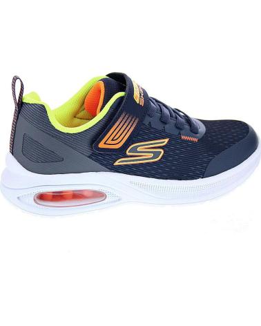 SKECHERS ZAPATILLAS DEPORTIVAS NINO 404105L NVCC AZUL