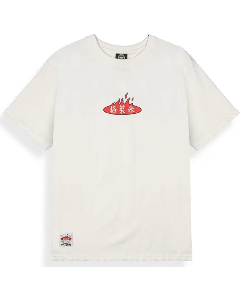 GRIMEY CAMISETA DE MANGA CORTA GA787OWHT EN BLANCO PARA HOMBRE