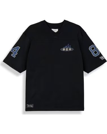 GRIMEY CAMISETA DE MANGA CORTA GAVN785-BLK EN NEGRO PARA UNISEX BLACK