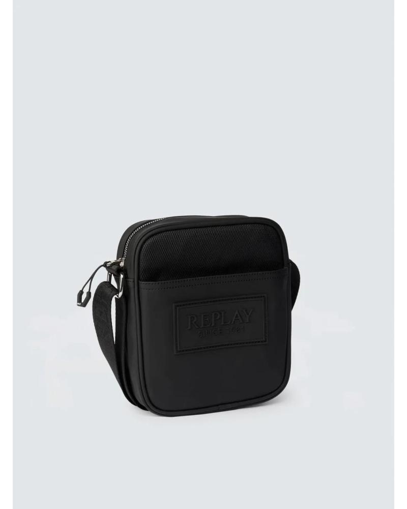 REPLAY BANDOLERA REPLAY FM3820 NEGRA PARA HOMBRE NEGRO