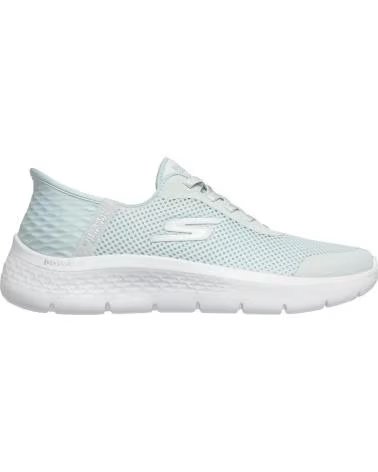 SKECHERS SNEAKERS 124836-MNT VERDE CLARO