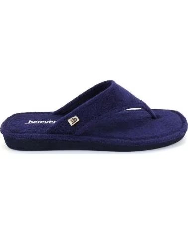 BEREVERE CHAUSSONS BEREVERE 4304 POUR FEMME, BLEU MARINE AZUL MARINO