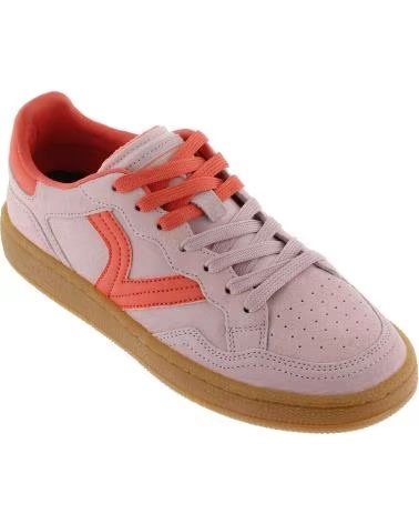 VICTORIA VICTORIA SMASH SUEDE MATTE SNEAKERS WOMEN PINK ROSA