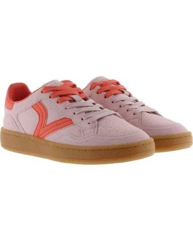 VICTORIA VICTORIA SMASH SUEDE MATTE SNEAKERS WOMEN PINK ROSA