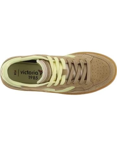 VICTORIA DEPORTIVA PARA MUJER 8806116 SMASH SUEDE MATE BEIGE