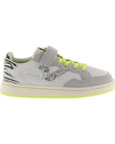 VICTORIA ZAPATILLAS VICTORIA SMASH PARA NIÑA COLOR PLATA PLATA