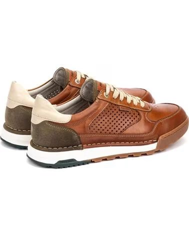 PIKOLINOS ZAPATO CORDONES TEIDE MARRóN