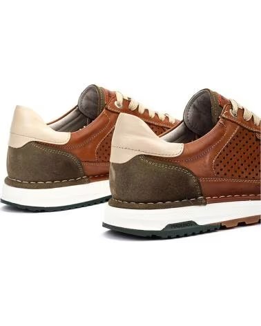 PIKOLINOS ZAPATO CORDONES TEIDE MARRóN