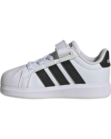 ADIDAS ZAPATILLAS GRAND COURT STREETTALK EL I JQ6145 PARA NIÑOS FTWWHT-CBLACK-CBLACK