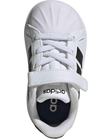 ADIDAS ZAPATILLAS GRAND COURT STREETTALK EL I JQ6145 PARA NIÑOS FTWWHT-CBLACK-CBLACK