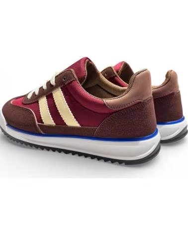 TIMBOS BASKETS POUR FEMMES TIMBOS COULEUR BORDEAUX 132497 ROJO