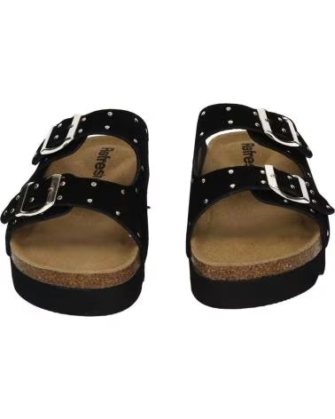 REFRESH SANDÁLIAS REFRESH COM TACHAS E FIVELA DUPLA NEGRO