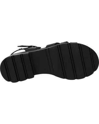 REFRESH Sandalias De Plataforma 175158Negro en negro para mujer NEGRO