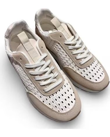 TIMBOS BASKETS BEIGE POUR FEMME BEIGE