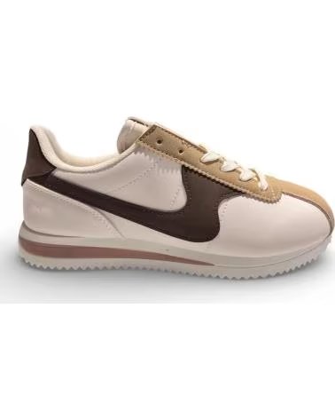 TIMBOS ZAPATILLAS DEPORTIVAS NIKE CORTEZ PARA MUJER, COLOR BEIGE Y MARRÓN BEIGE